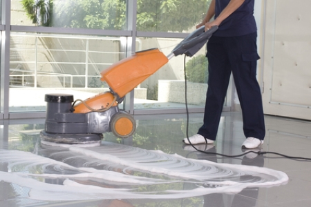 Interior business cleaning