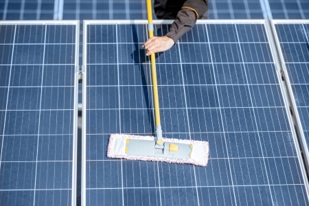 Solar panel cleaning linnwood nj